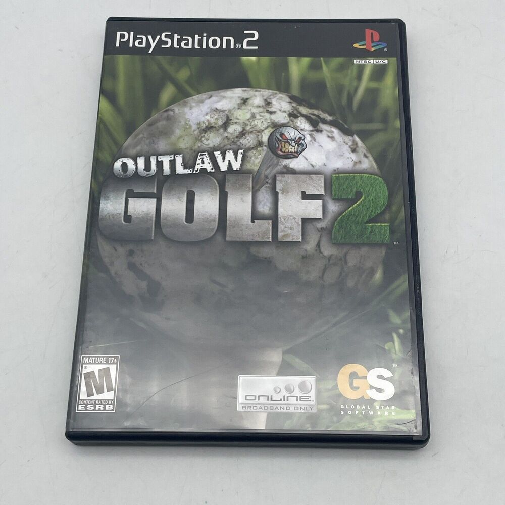 Outlaw Golf 2 | PlayStation 2 (PS2), 2004 | Complete w/ Manual | Tested & Works